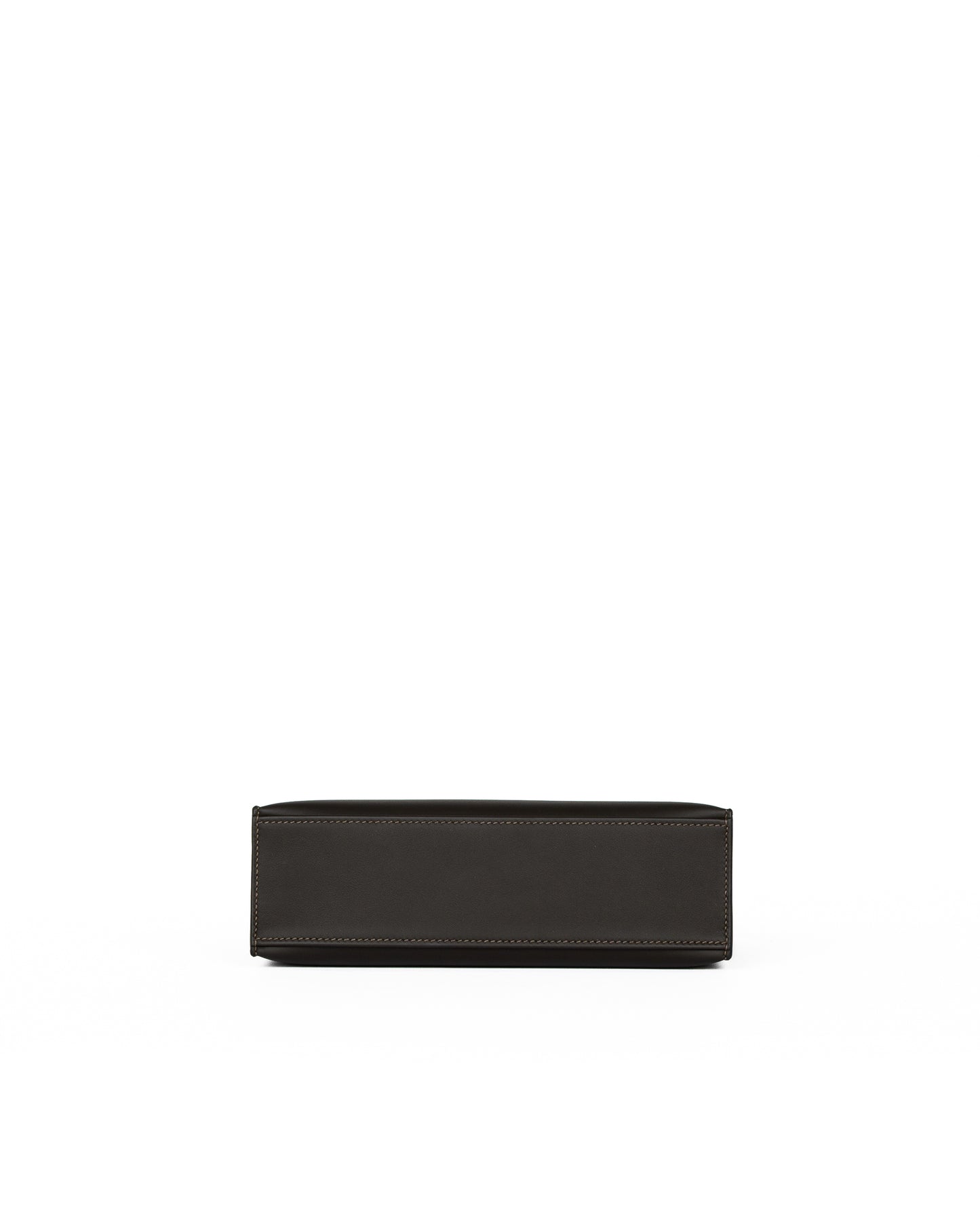 Hermès Kelly Pochette HSS Bai Brun with Gold Interior Swift and Gold Hardware