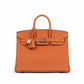 Birkin 25 Orange in Togo Leather with Gold Hardware
