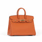 Birkin 25 Orange in Togo Leather with Gold Hardware