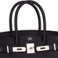 Birkin 30 Black in Togo Leather with Brushed Palladium Hardware