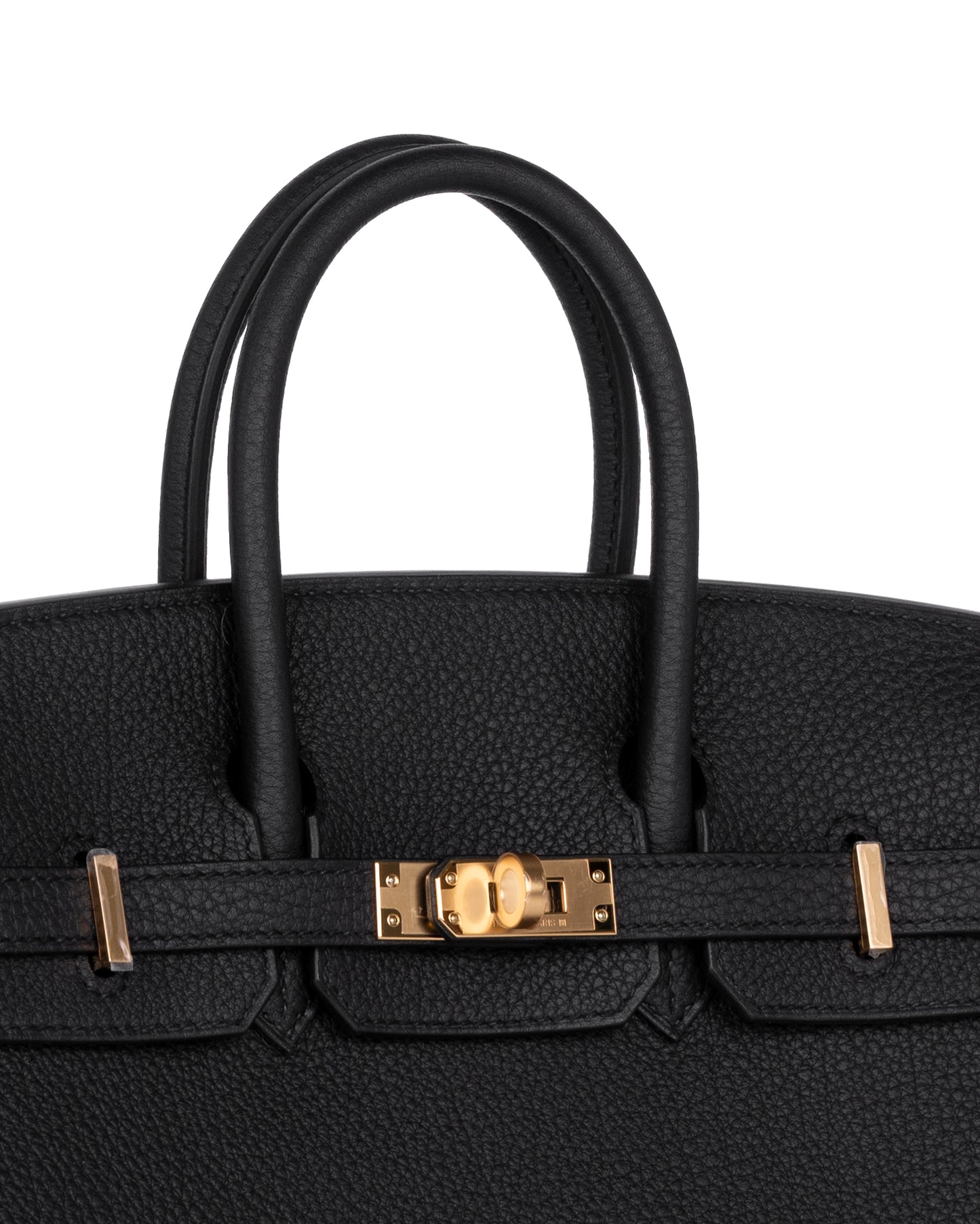 Birkin 25 Black in Togo Leather with Gold Hardware