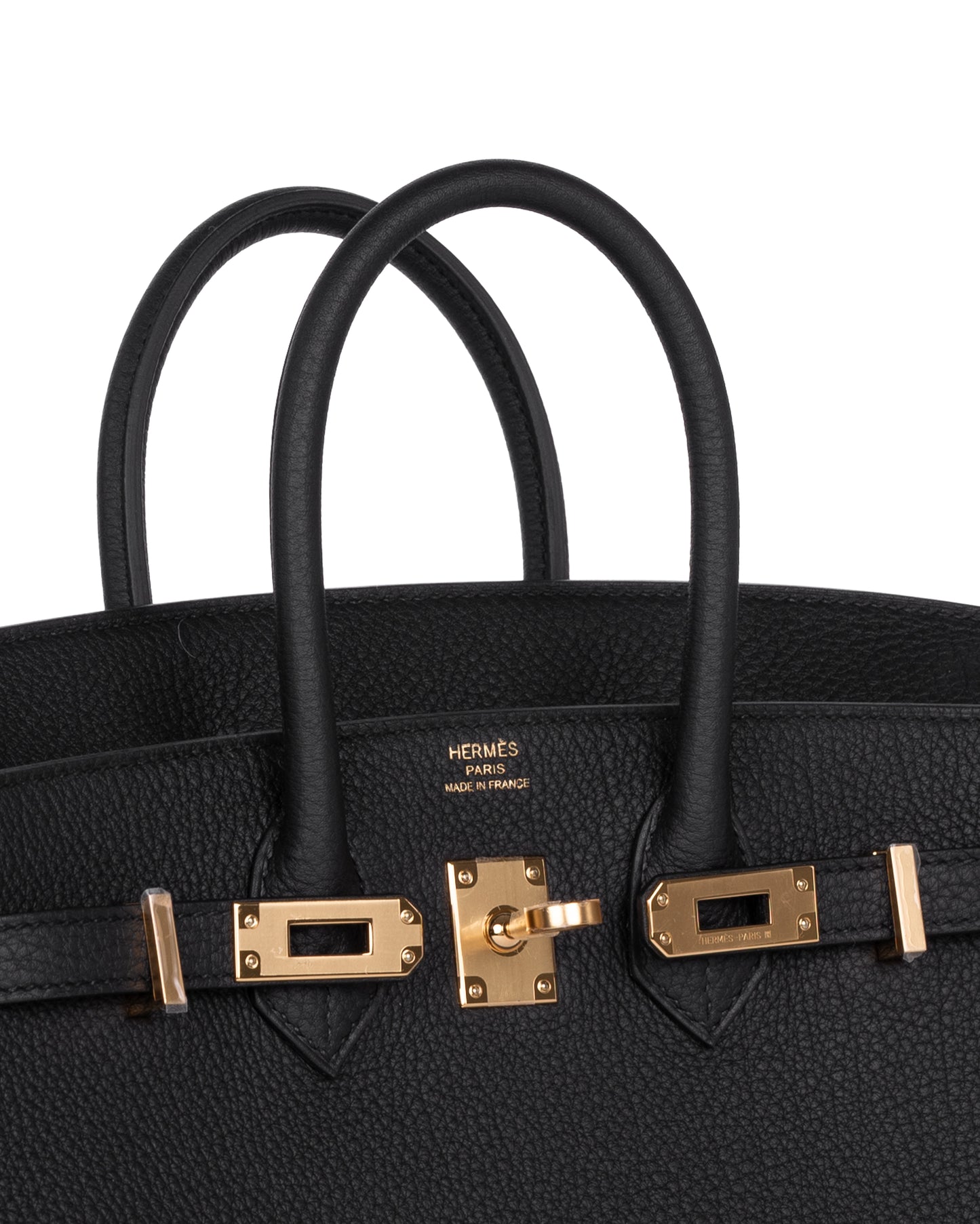 Birkin 25 Black in Togo Leather with Gold Hardware