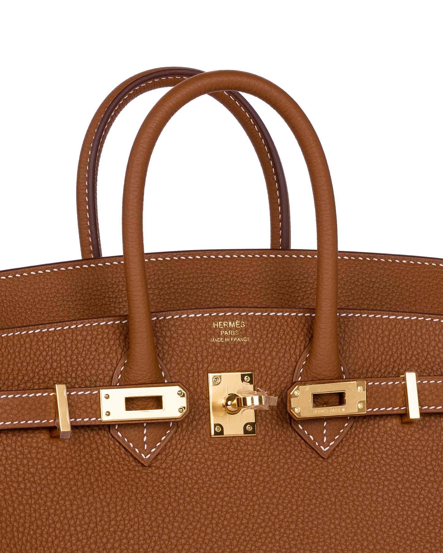 Birkin 25 Gold in Togo Leather with Gold Hardware