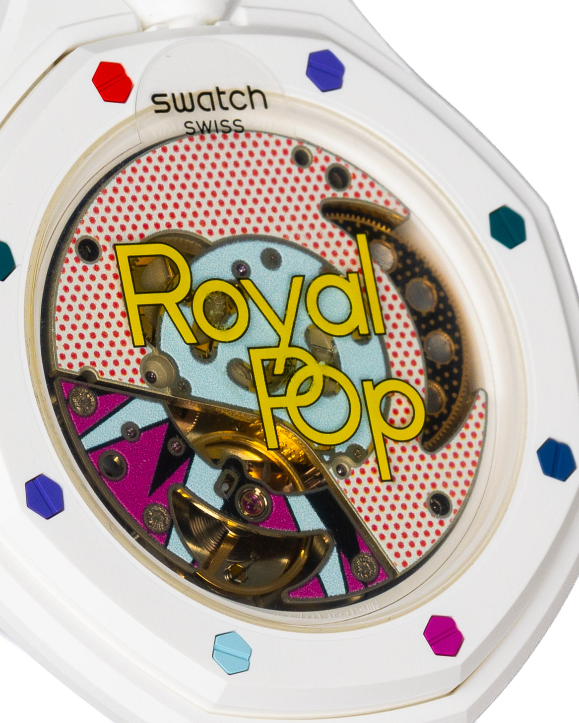 Swatch x Audemars Piguet Royal Pop Huit Blanc Watch White