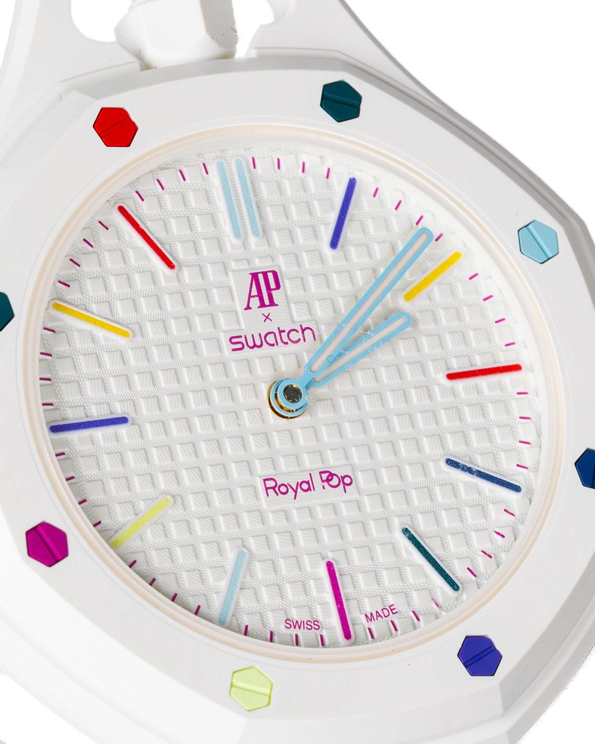 Swatch x Audemars Piguet Royal Pop Huit Blanc Watch White