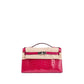Hermès Kelly Pochette Rose Mexico Shiny Alligator with Palladium Hardware