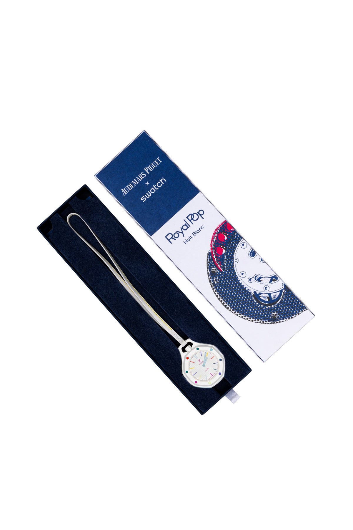 Swatch x Audemars Piguet Royal Pop Huit Blanc Watch White