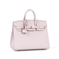 Birkin 25 Sellier Mauve Pale in Epsom Leather with Palladium Hardware