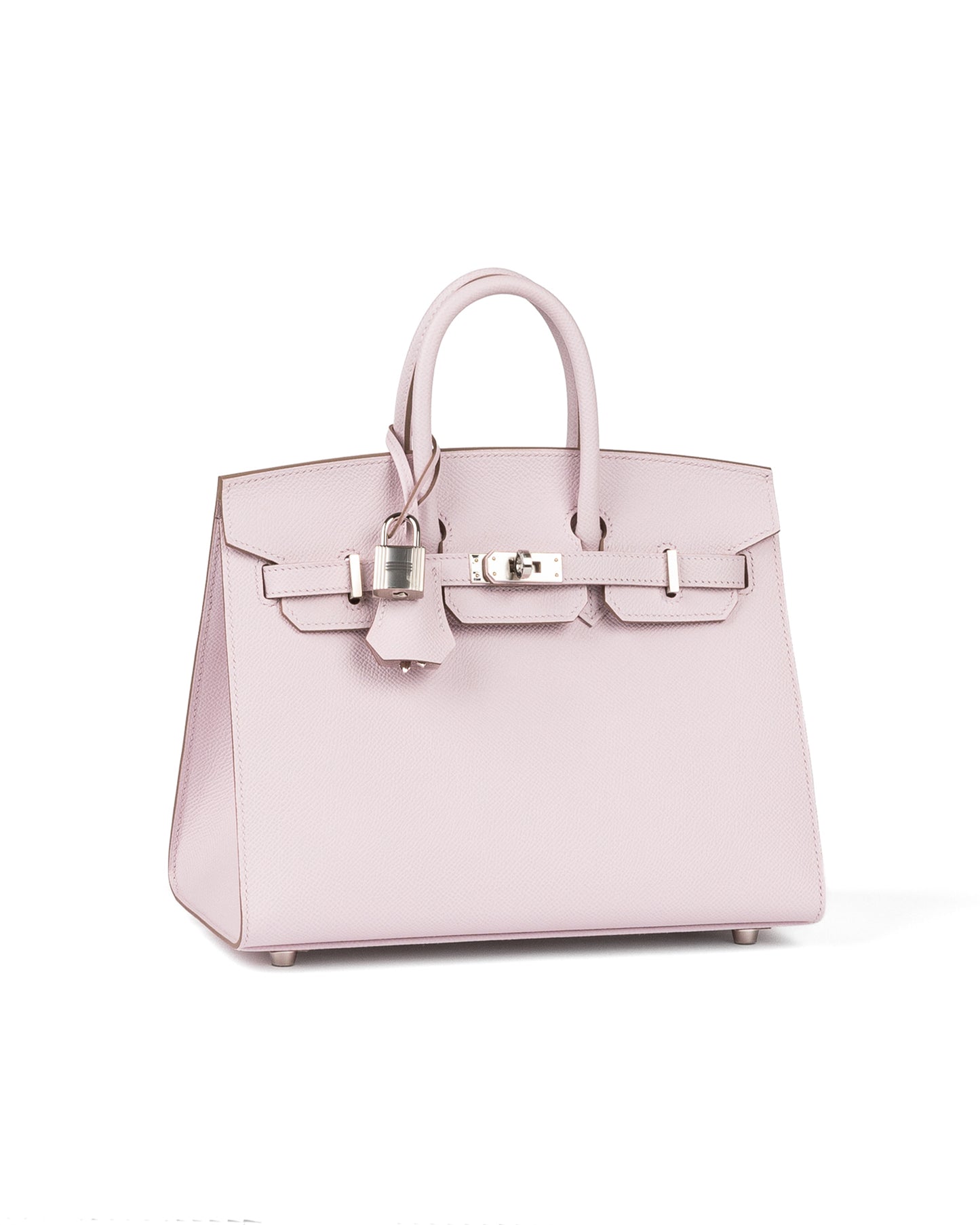Birkin 25 Sellier Mauve Pale in Epsom Leather with Palladium Hardware