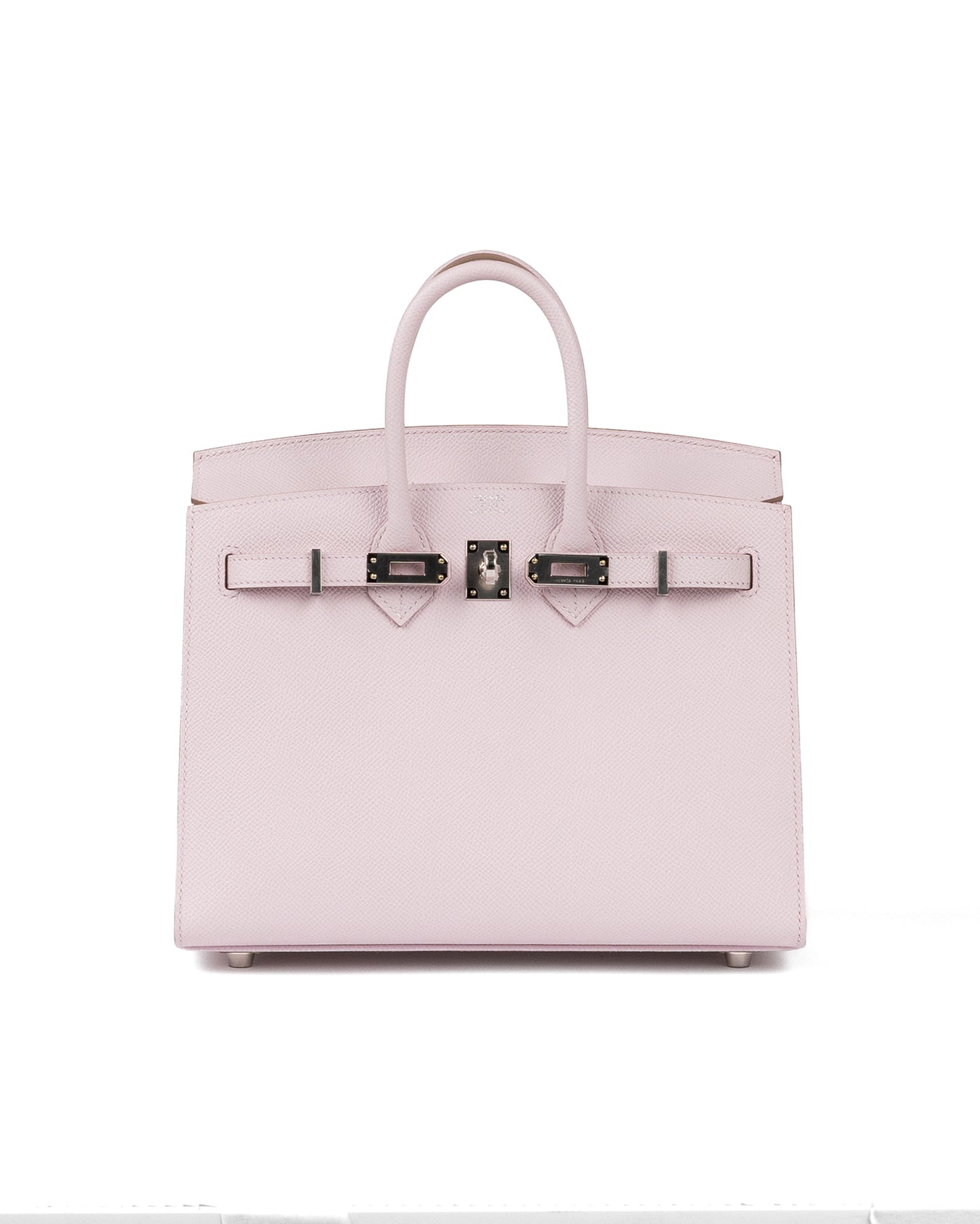 Birkin 25 Sellier Mauve Pale in Epsom Leather with Palladium Hardware