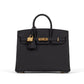Birkin 25 Black in Togo Leather with Gold Hardware