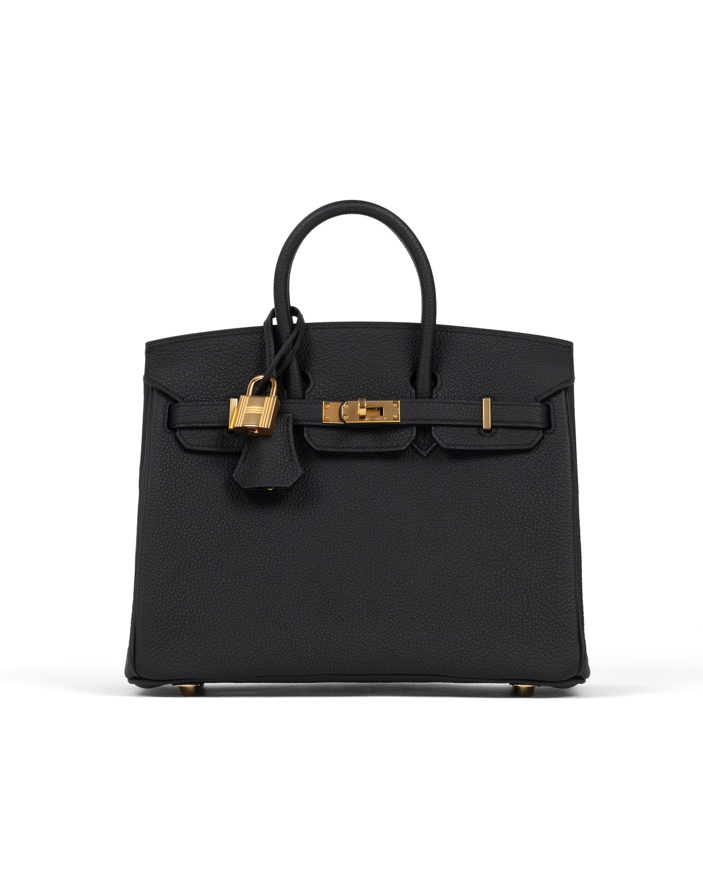 Birkin 25 Black in Togo Leather with Gold Hardware