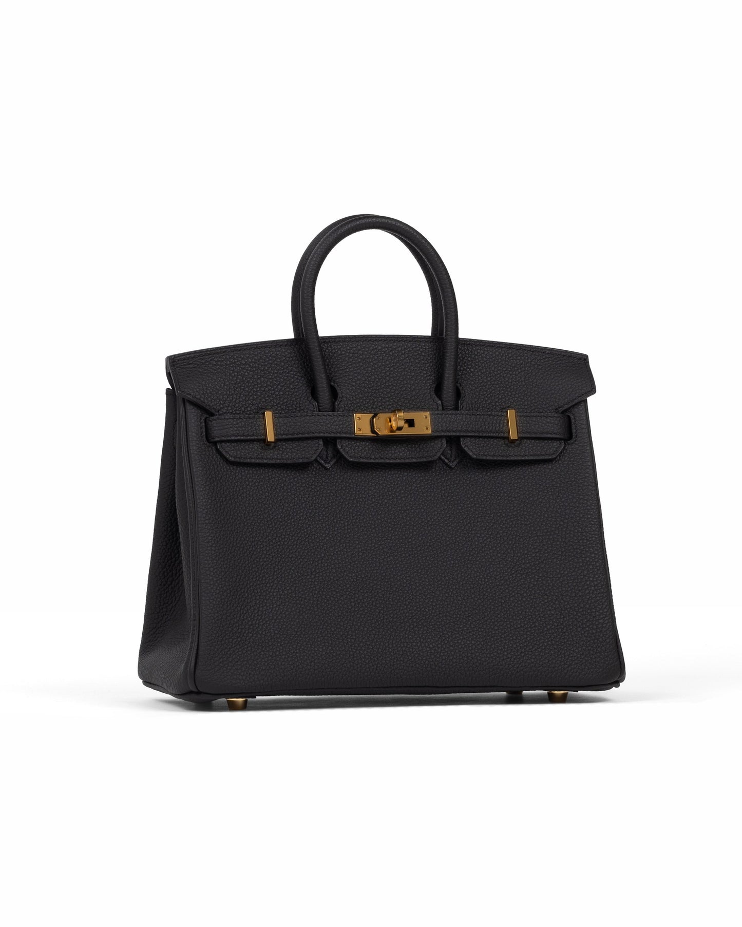 Birkin 25 Black in Togo Leather with Gold Hardware