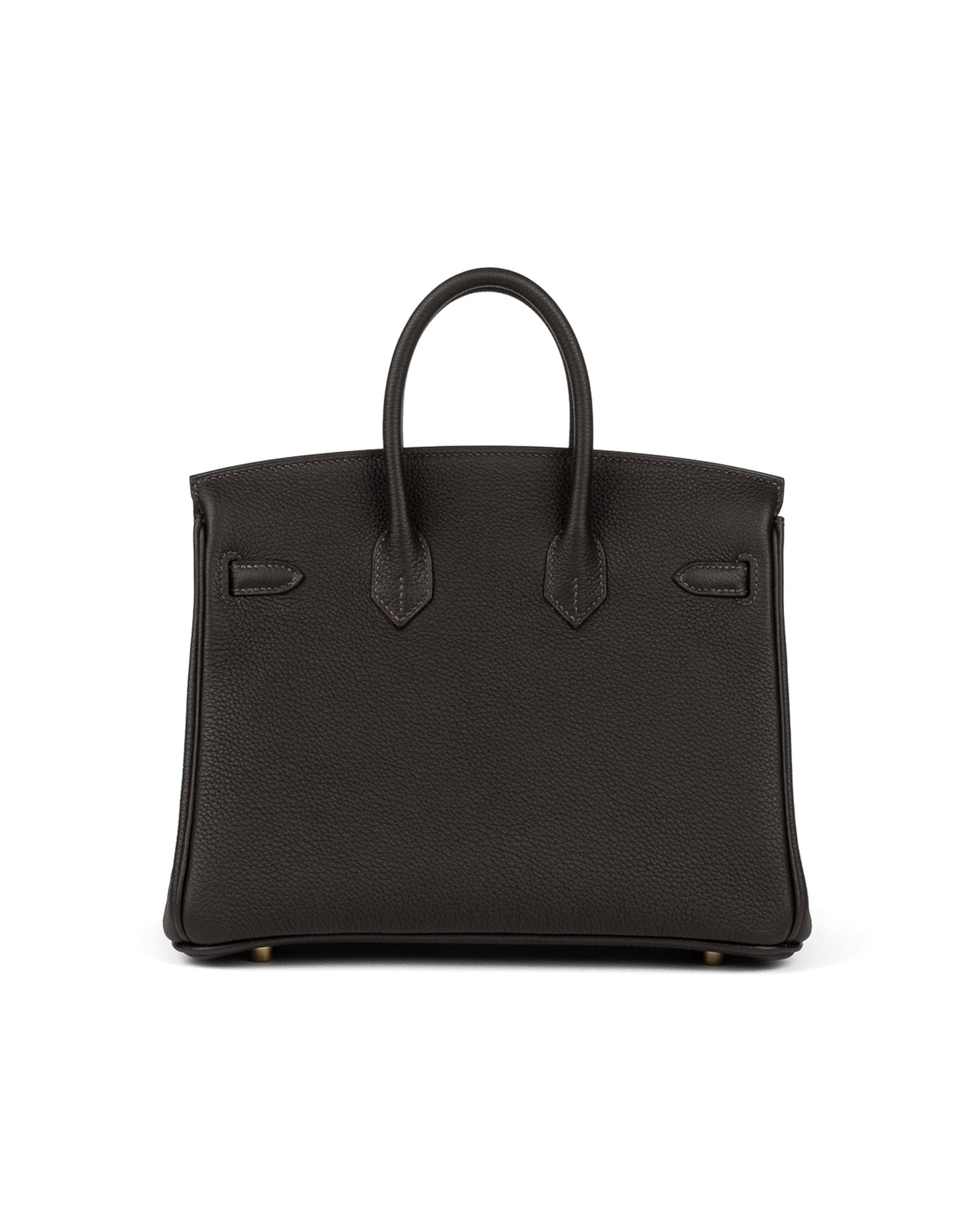 Birkin 25 Bai Brun in Togo Leather with Gold Hardware
