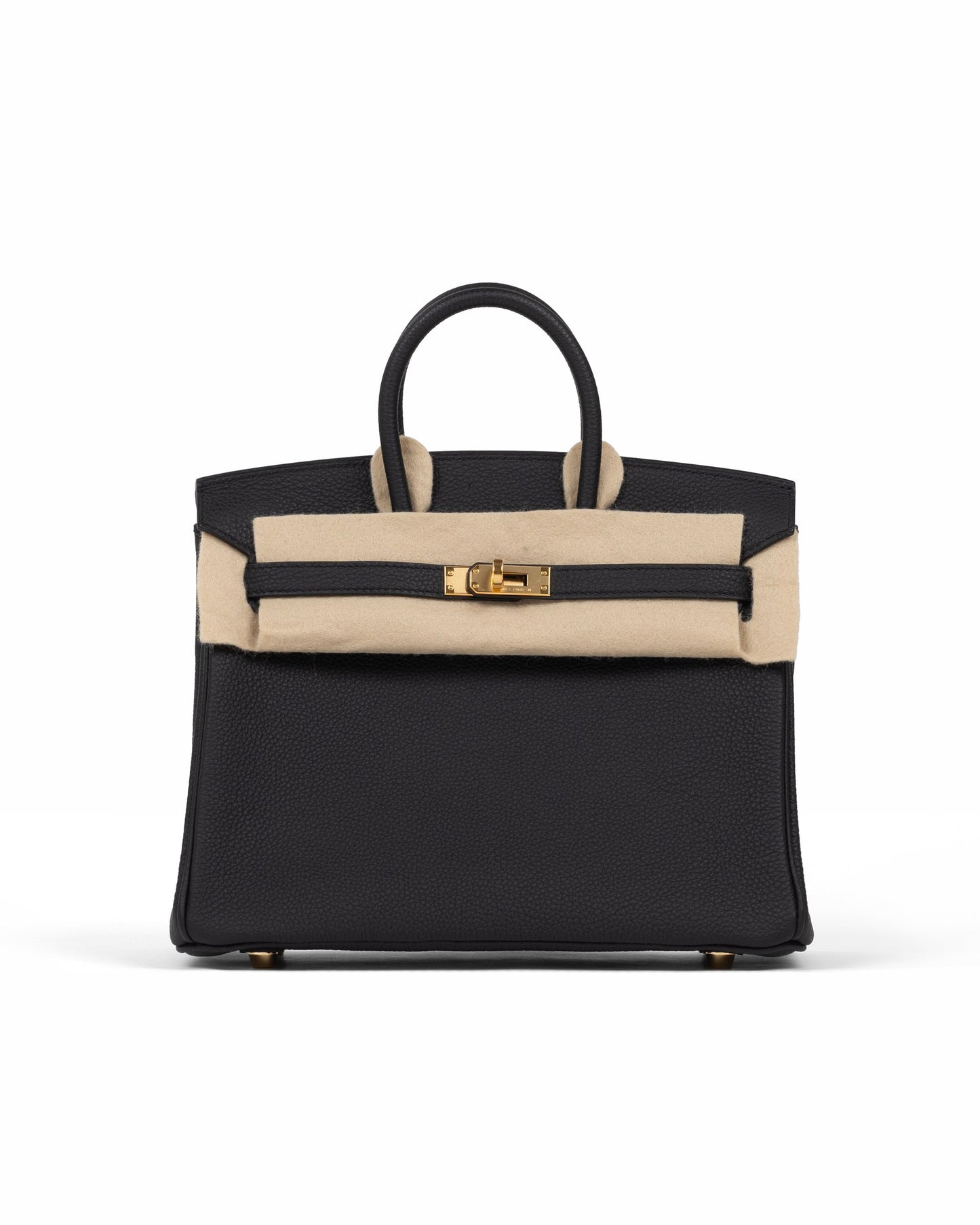 Birkin 25 Black in Togo Leather with Gold Hardware