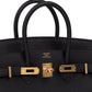 Birkin 25 Black in Togo Leather with Gold Hardware