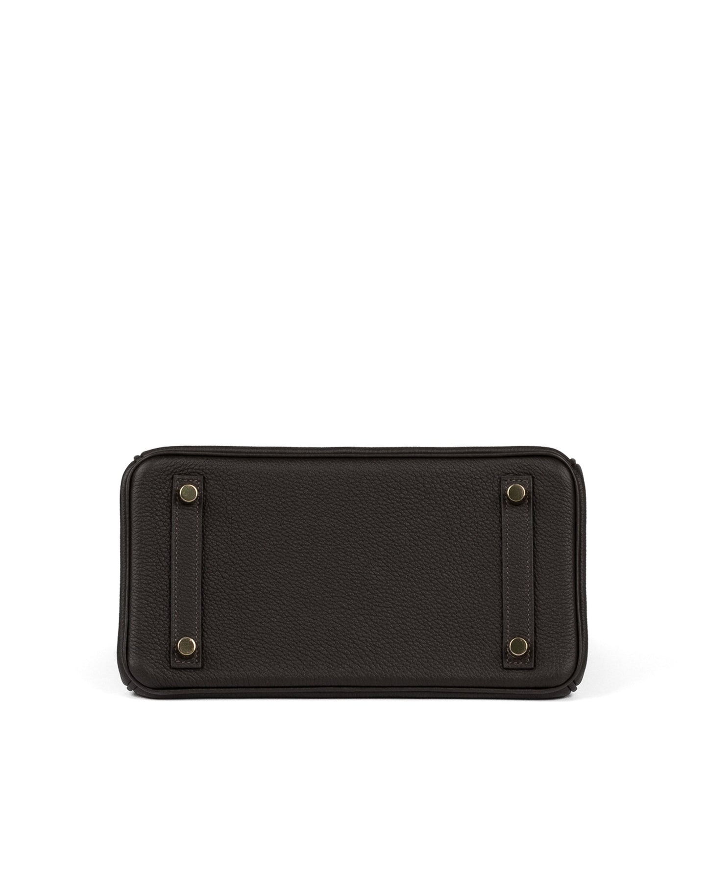 Birkin 25 Bai Brun in Togo Leather with Gold Hardware