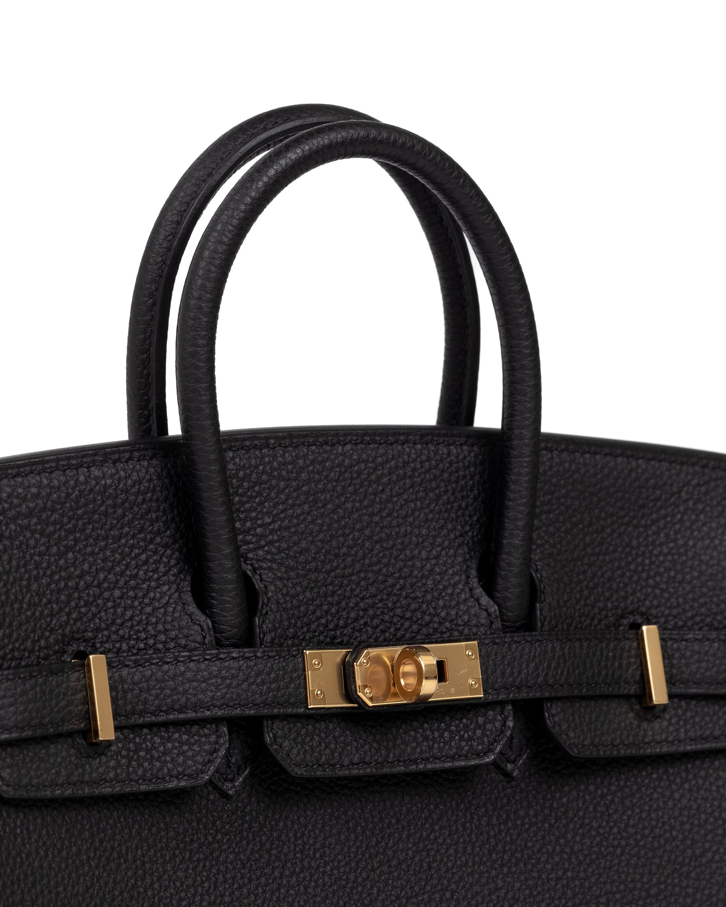 Birkin 25 Black in Togo Leather with Gold Hardware