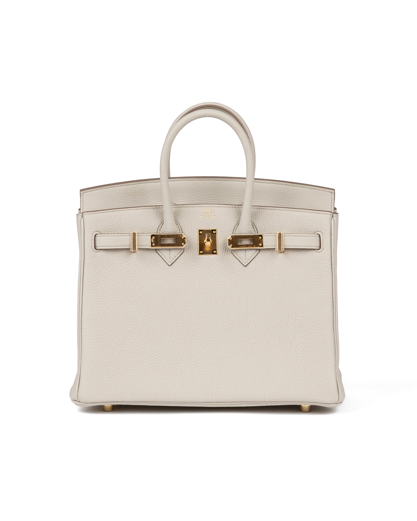 Birkin 25 Beton Togo with Gold Hardware