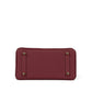 Birkin 25 Rouge H in Togo Leather with Gold Hardware