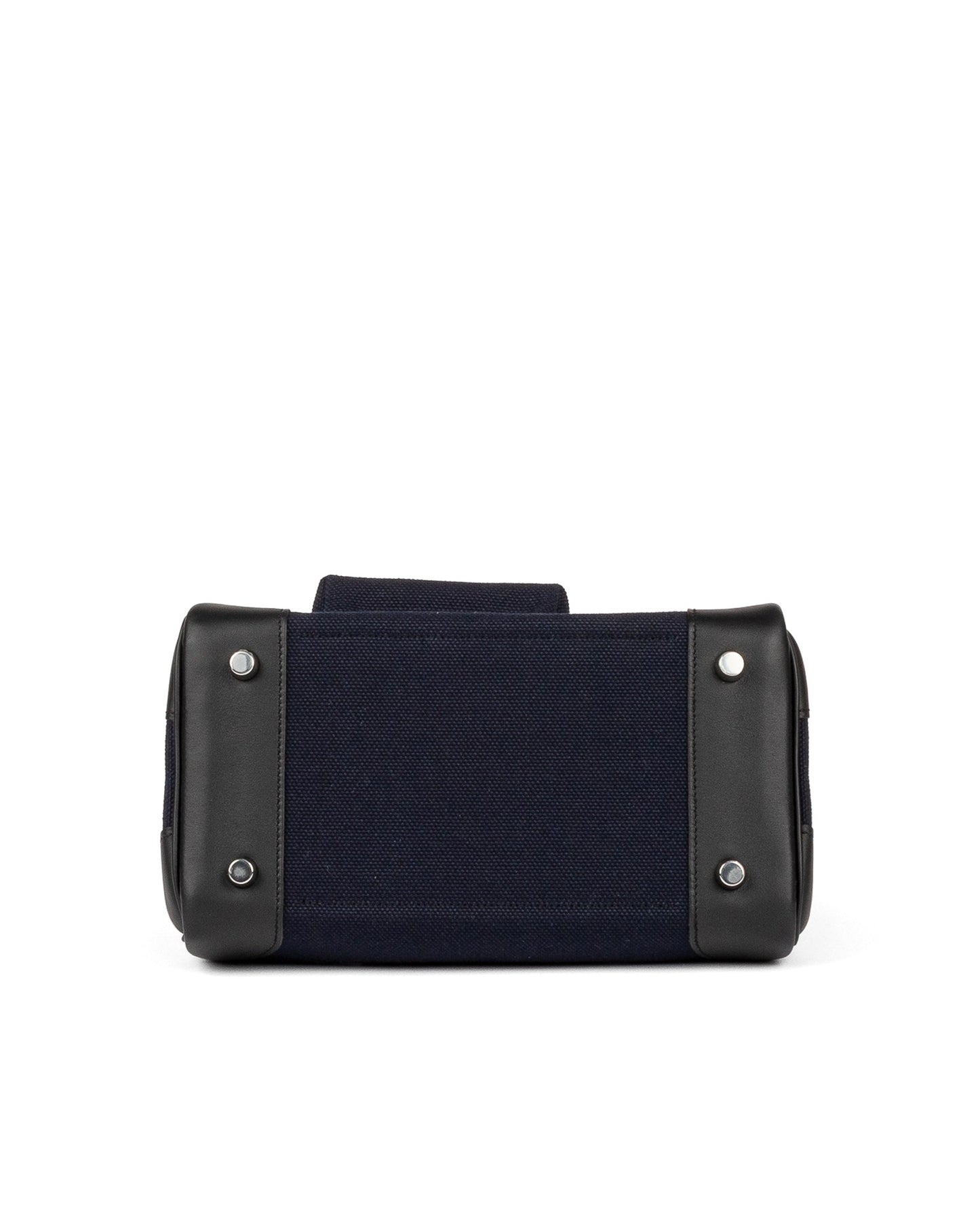 Birkin 25 Cargo Blue Marine/Black in Toil & Swift Leather with Palladium Hardware