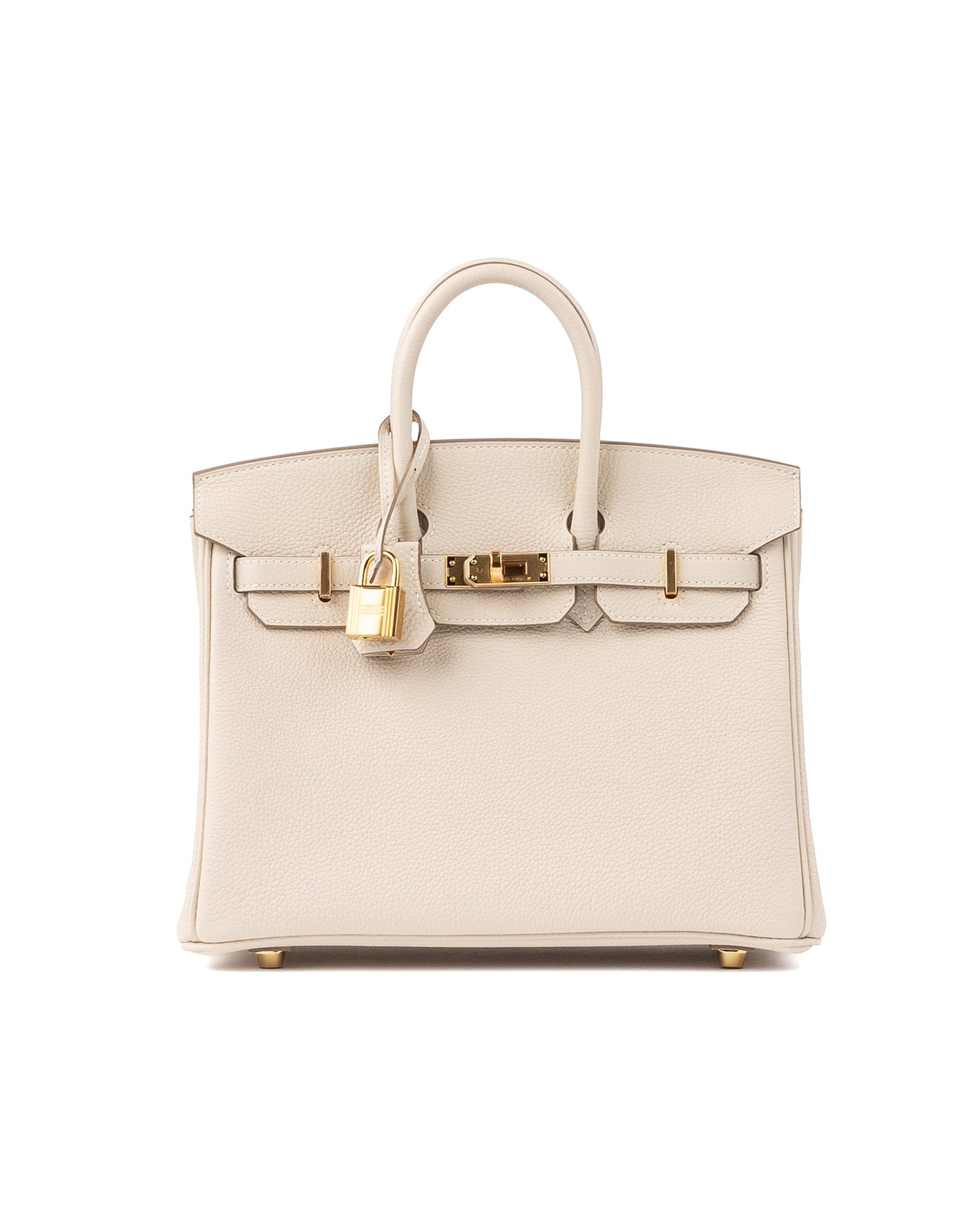 Birkin 25 Craie in Togo Leather with Gold Hardware