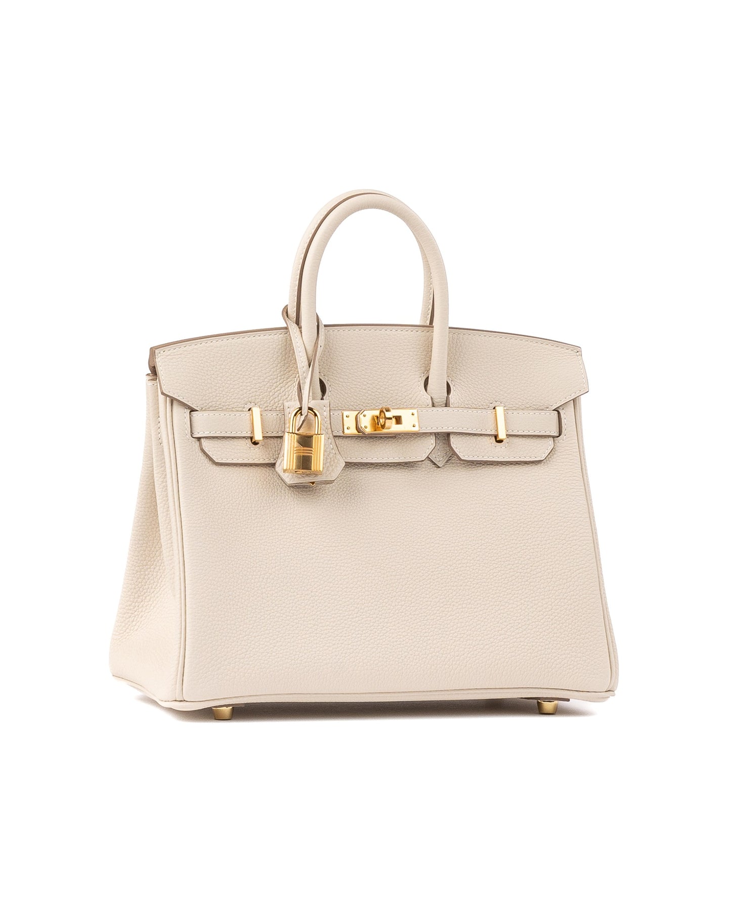 Birkin 25 Craie in Togo Leather with Gold Hardware