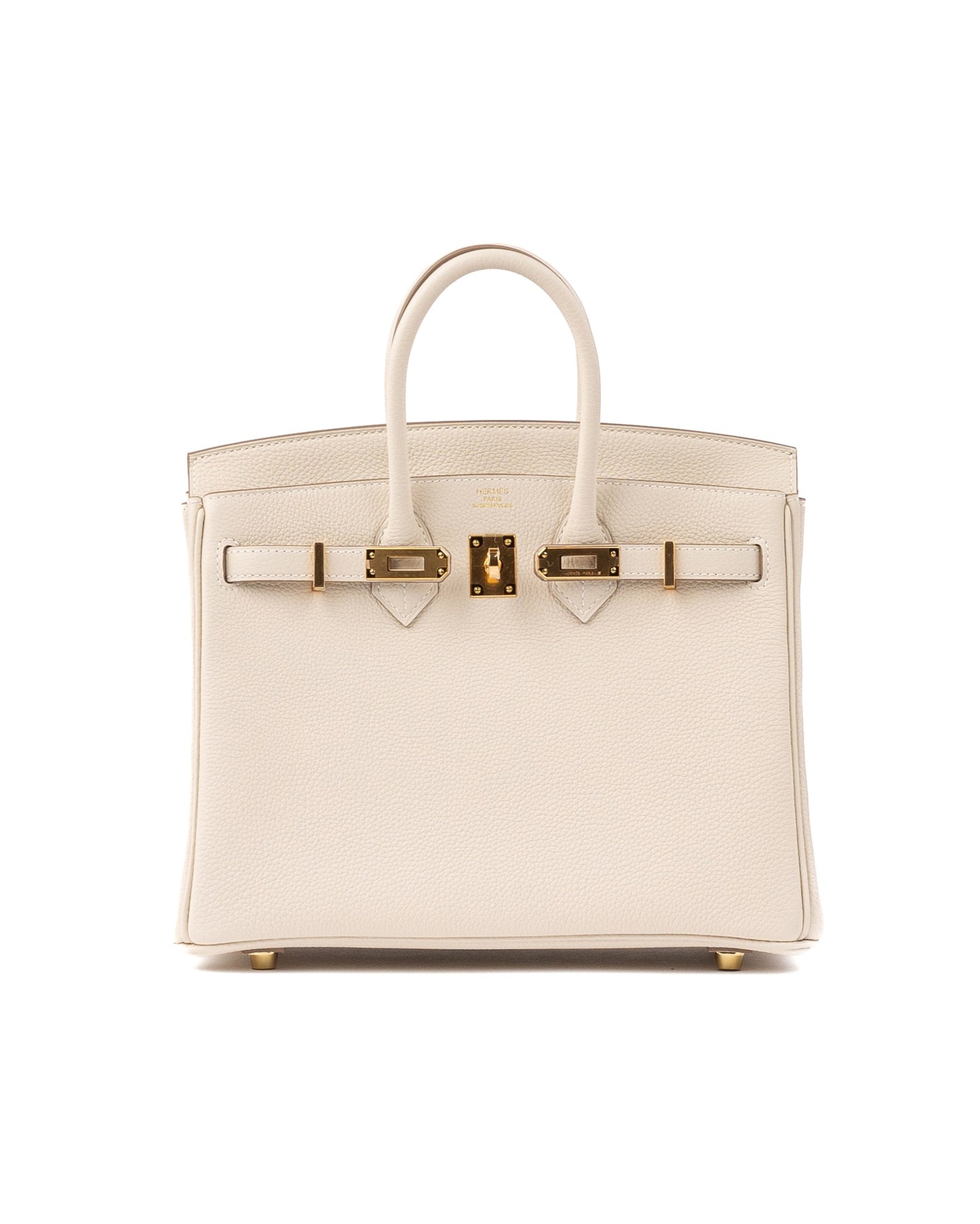 Birkin 25 Craie in Togo Leather with Gold Hardware