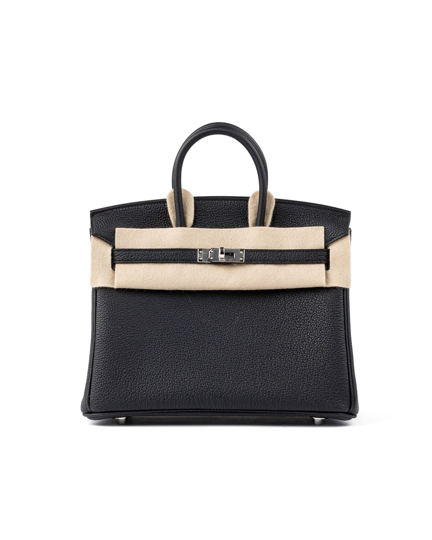 Birkin 25 Black in Togo Leather with Palladium Hardware