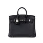 Birkin 25 Black in Togo Leather with Palladium Hardware