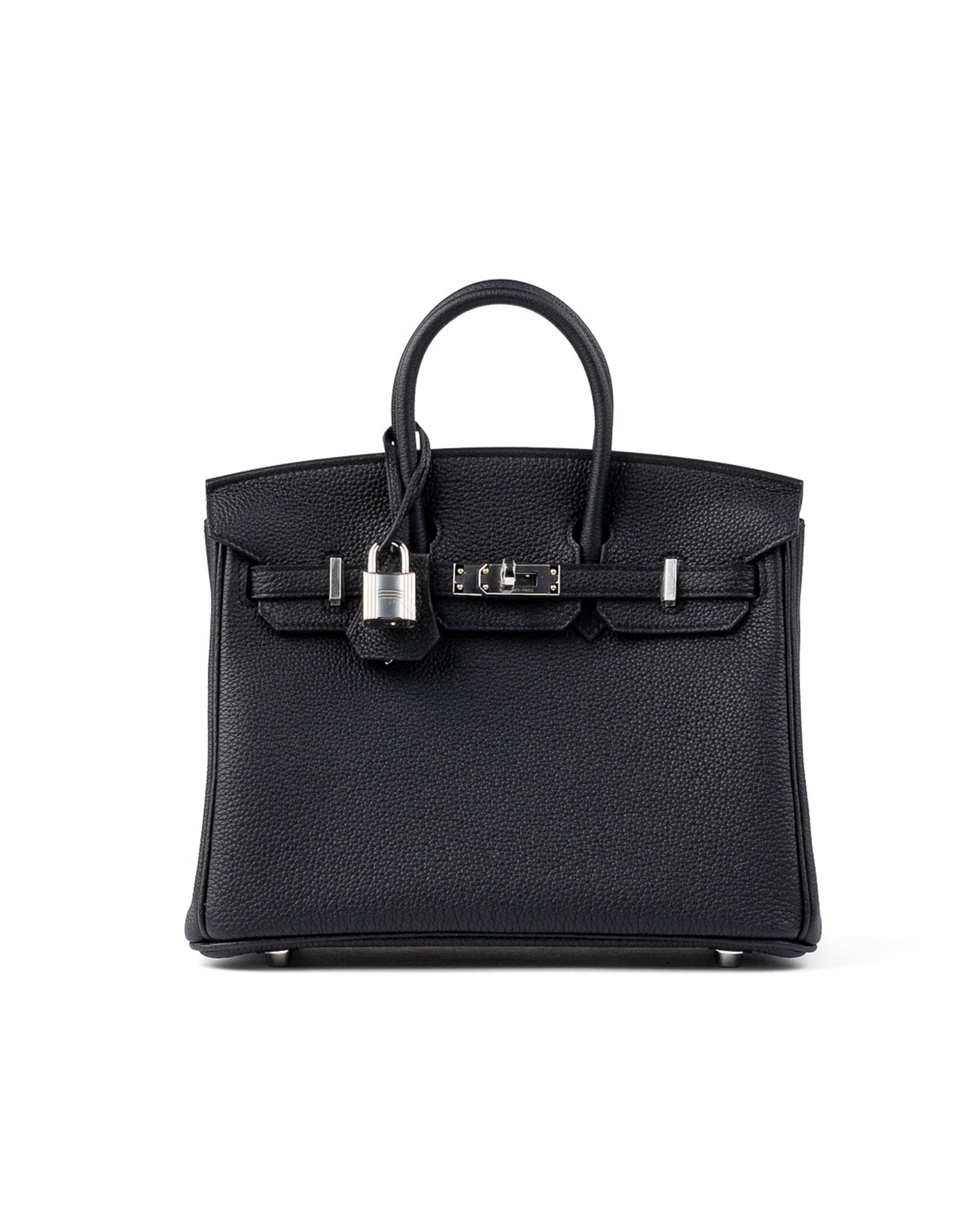 Birkin 25 Black in Togo Leather with Palladium Hardware