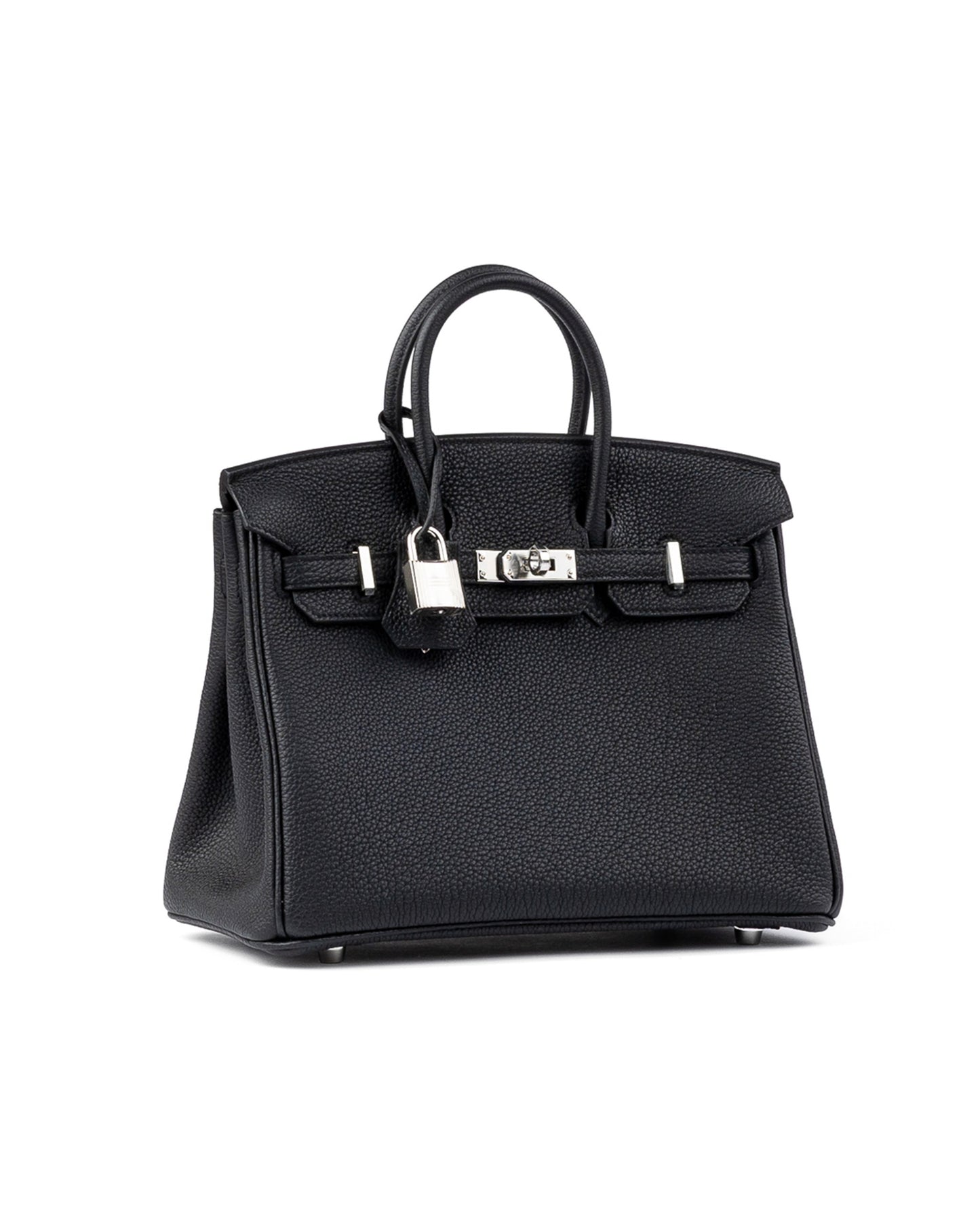 Birkin 25 Black in Togo Leather with Palladium Hardware