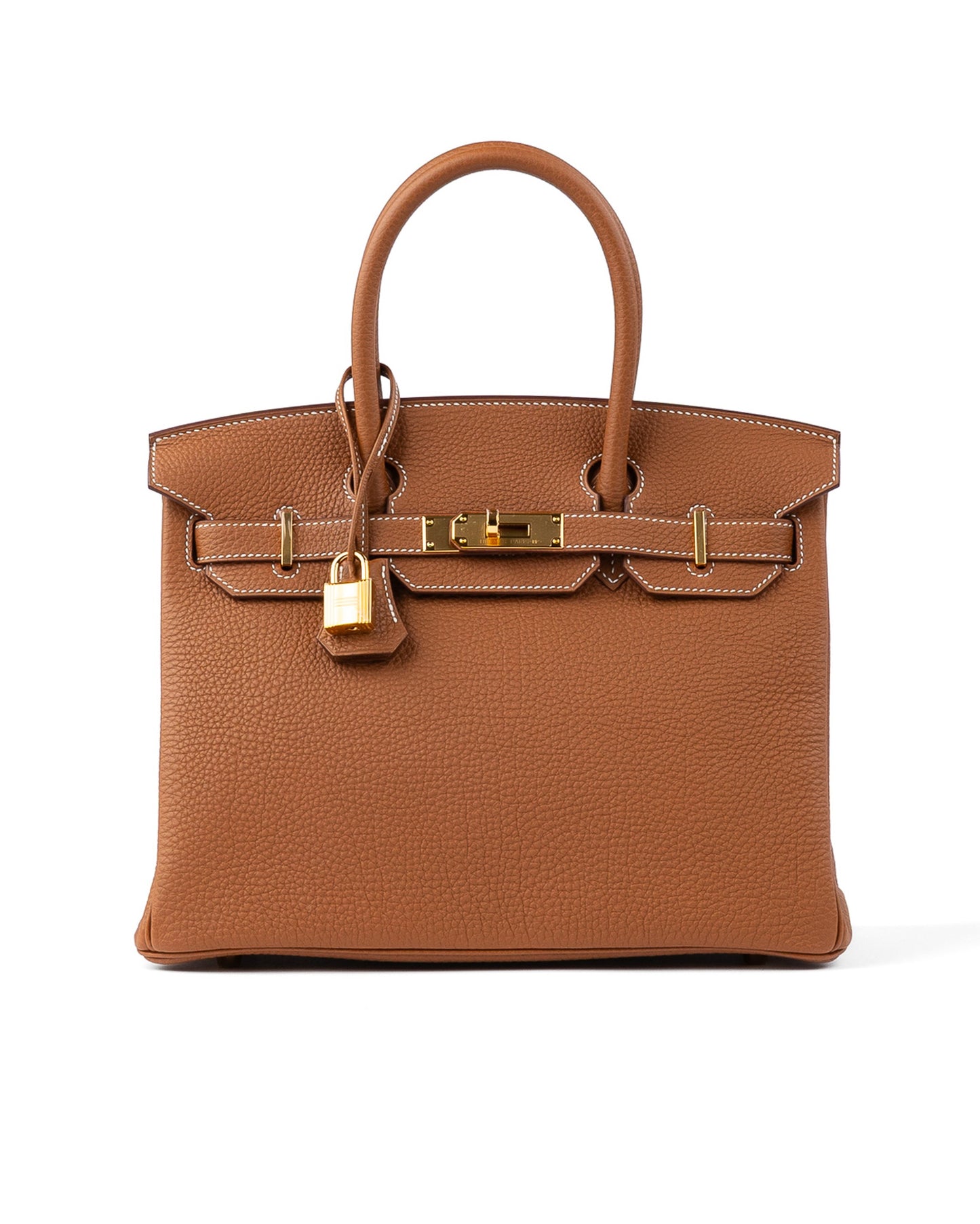 Birkin 30 Gold in Togo Leather with Gold Hardware