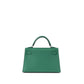 Kelly 20 Sellier Vert Vertigo in Epsom Leather with Palladium Hardware - Rare Double Strap