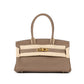 Birkin 29 Shoulder Etoupe in Evercolor Leather with Gold Hardware