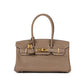 Birkin 29 Shoulder Etoupe in Evercolor Leather with Gold Hardware