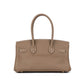 Birkin 29 Shoulder Etoupe in Evercolor Leather with Gold Hardware