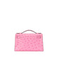 Kelly Pochette Bubblegum Ostrich with Palladium Hardware