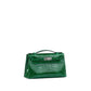 Kelly Pochette Vert Émeraude in Shiny Alligator with Palladium Hardware