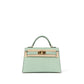 Kelly 20 Vert D'eau in Matte Alligator with Gold Hardware