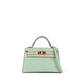 Kelly 20 Vert D'eau in Matte Alligator with Gold Hardware