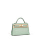 Kelly 20 Vert D'eau in Matte Alligator with Gold Hardware