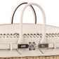 Birkin 25 Picnic Nata in Swift Leather & Osier Wicker with Palladium Hardware
