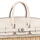 Birkin 25 Picnic Nata in Swift Leather & Osier Wicker with Palladium Hardware
