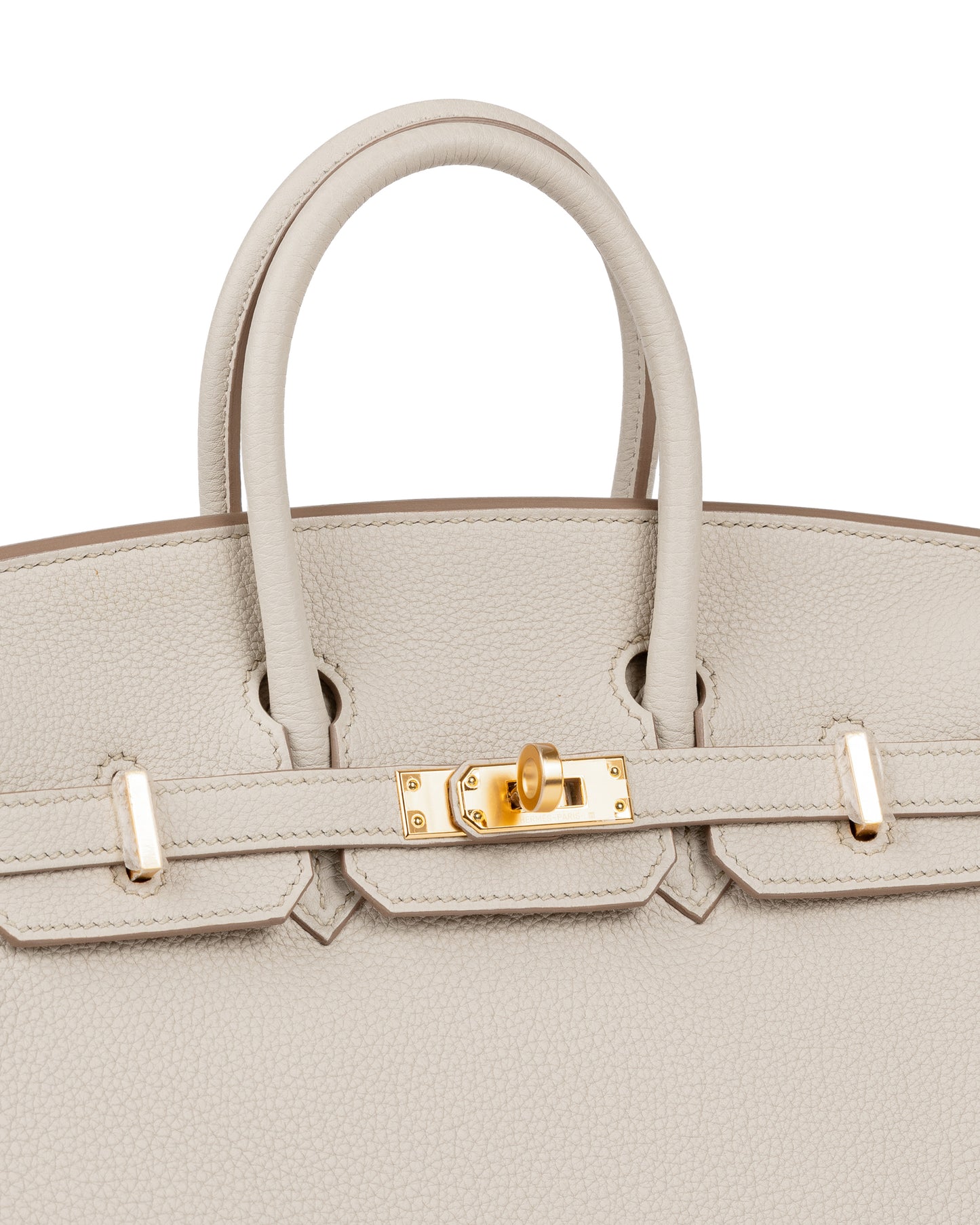 Birkin 25 Beton Togo with Gold Hardware