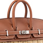 Birkin 25 Picnic Gold in Swift Leather & Osier Wicker with Palladium Hardware