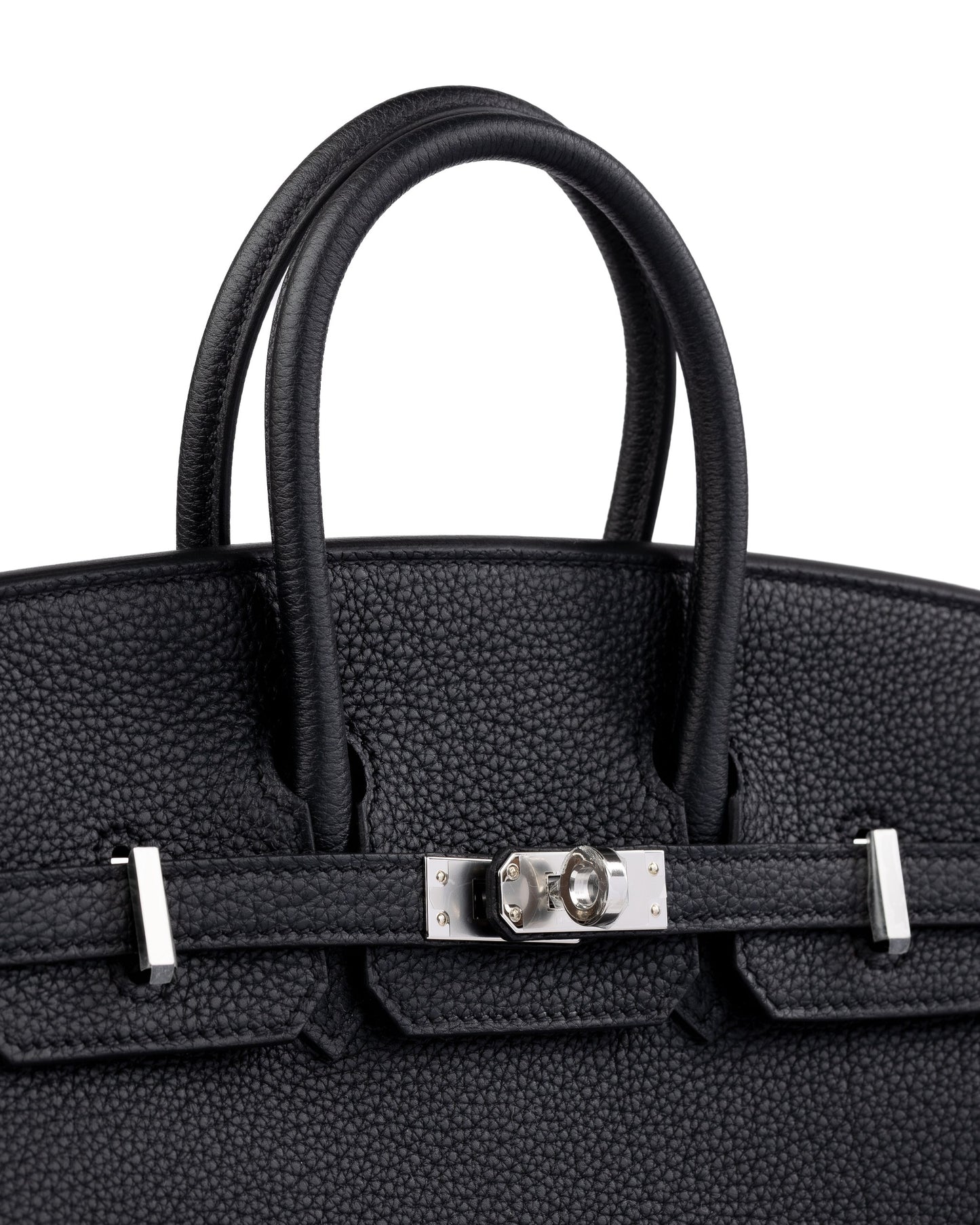 Birkin 25 Black in Togo Leather with Palladium Hardware