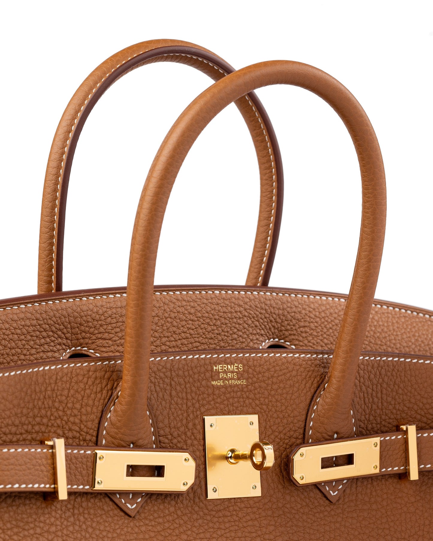 Birkin 30 Gold in Togo Leather with Gold Hardware