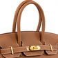 Birkin 30 Gold in Togo Leather with Gold Hardware