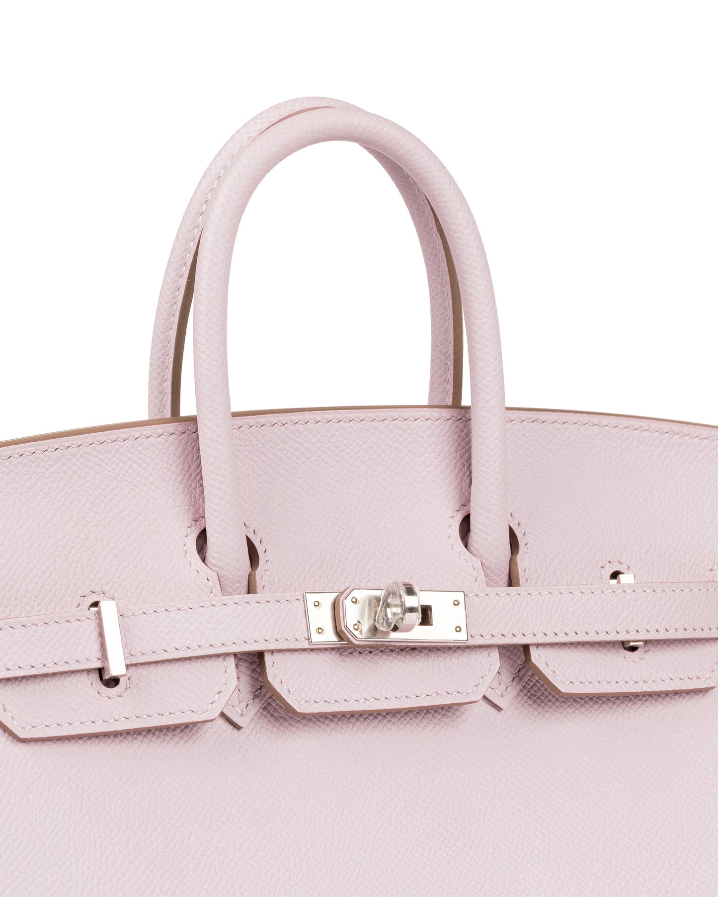 Birkin 25 Sellier Mauve Pale in Epsom Leather with Palladium Hardware